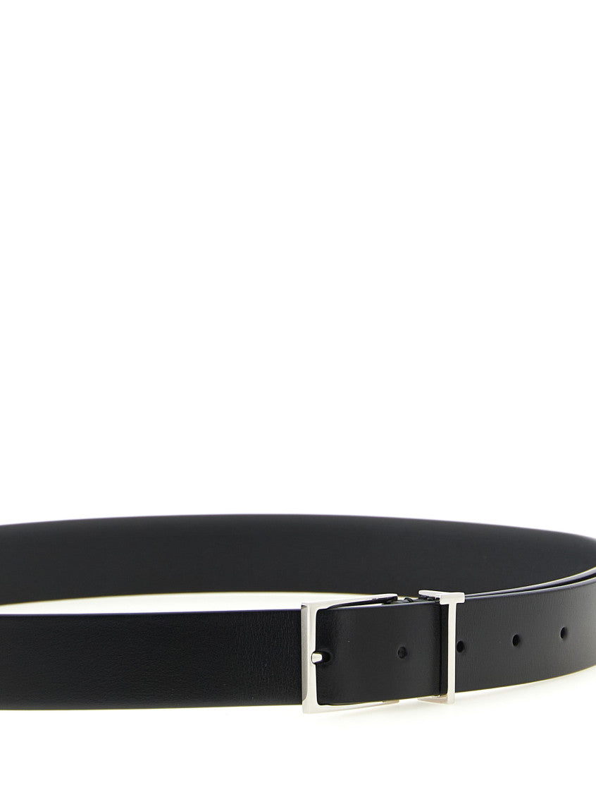 Black Logo Buckle  Belt 3