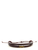 Dark Brown Logo Bracelet 1