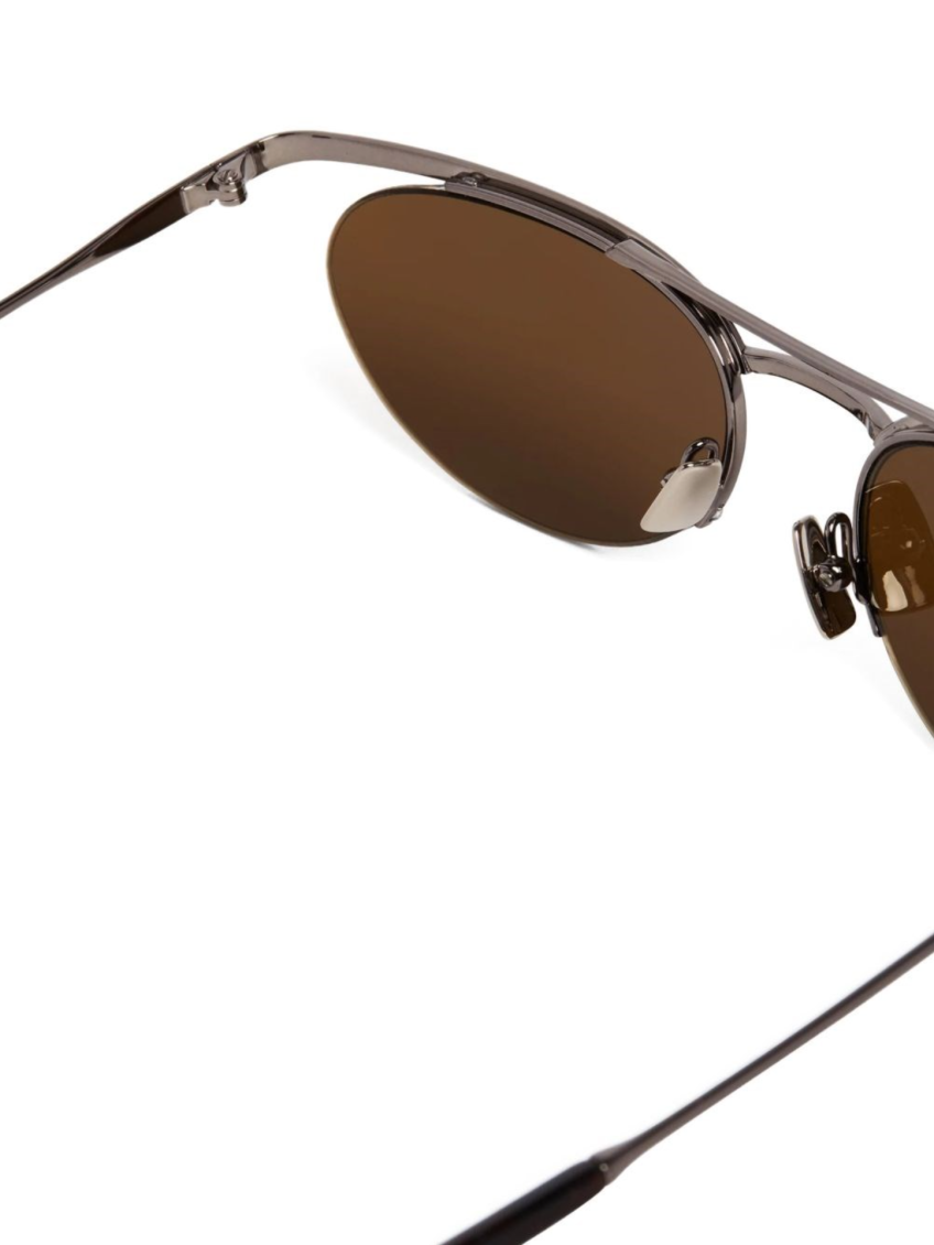 Silver Oval Sunglasses 4