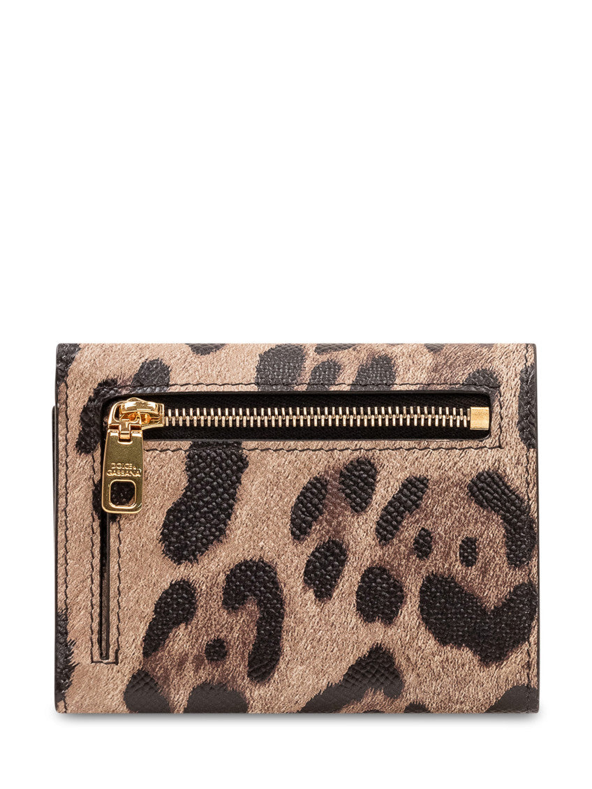 Brown Animal Print Wallet 2