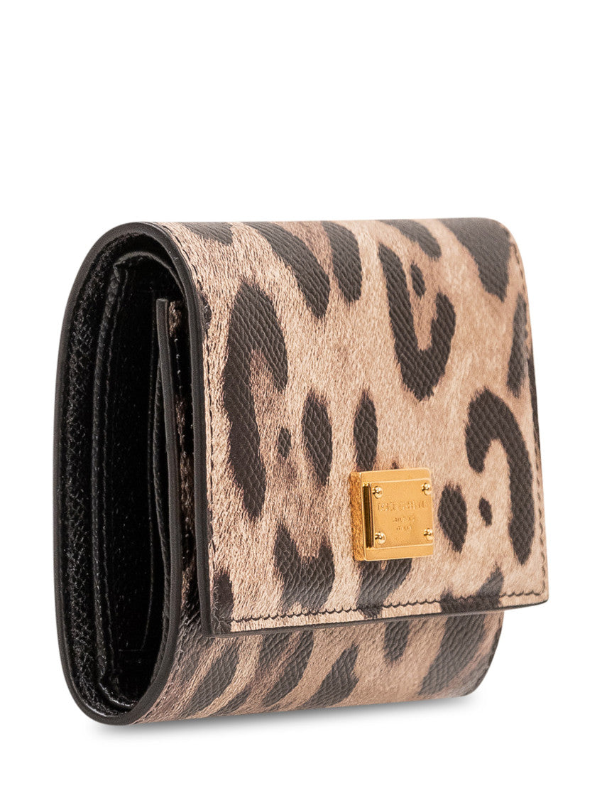 Brown Animal Print Wallet 3