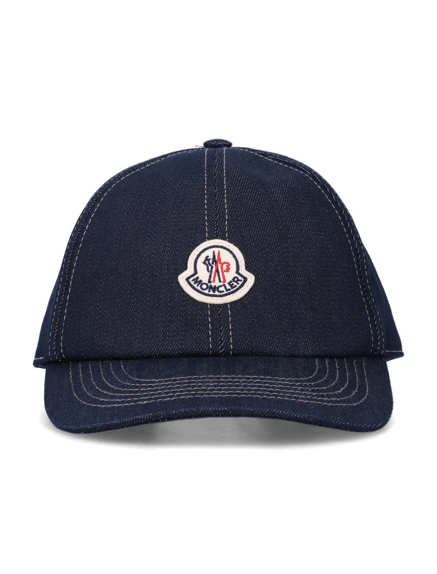Navy Blue Logo Baseball Hat 1