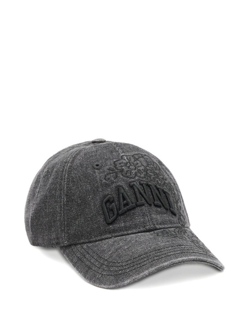 Black Logo Baseball Hat 1