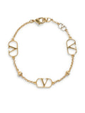 Golden VLogo Signature Bracelet 1