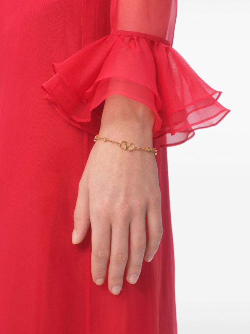 Golden VLogo Signature Bracelet 4