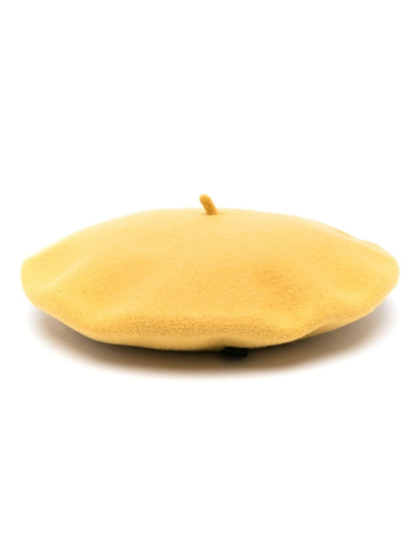 Yellow Beret Hat 1