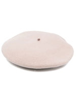 Beige Beret Hat 1