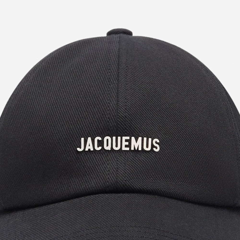 Black Logo Baseball Hat 3