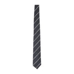 Navy Diagonal Stripes Stripes Tie 1