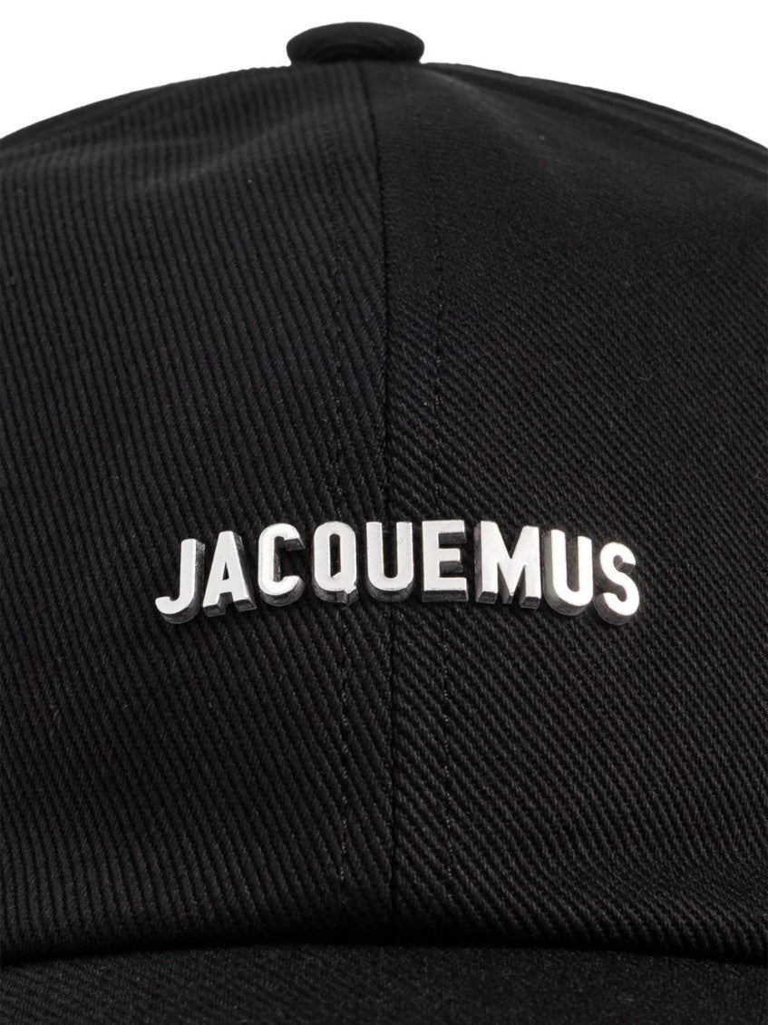 Black Logo Baseball Hat 2