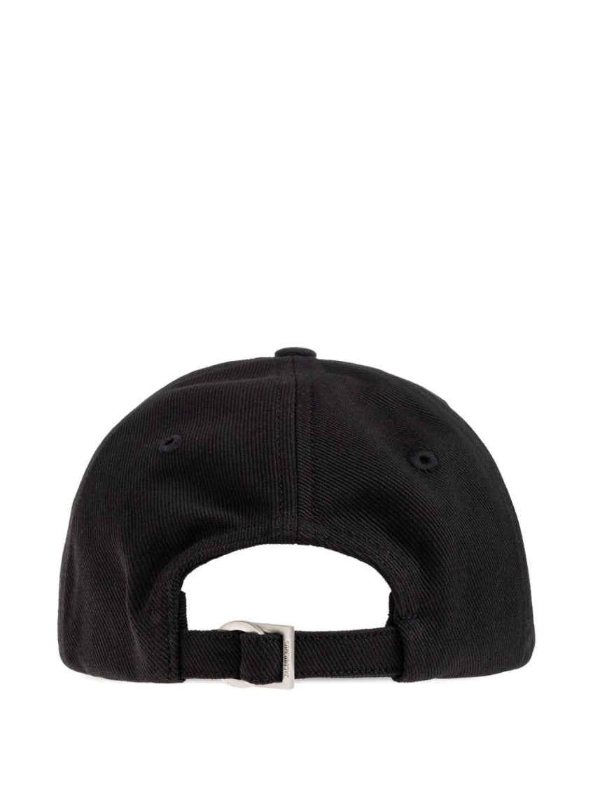 Black Logo Baseball Hat 3