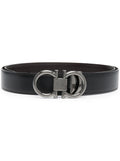 Black Cut To Size Reversible Belt 1