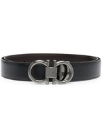 Black Cut To Size Reversible Belt 1