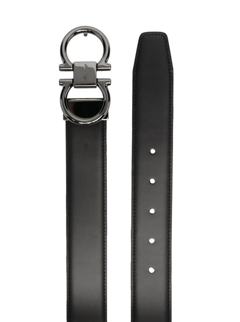 Black Cut To Size Reversible Belt 2