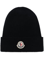 Black Logo Beanie 1