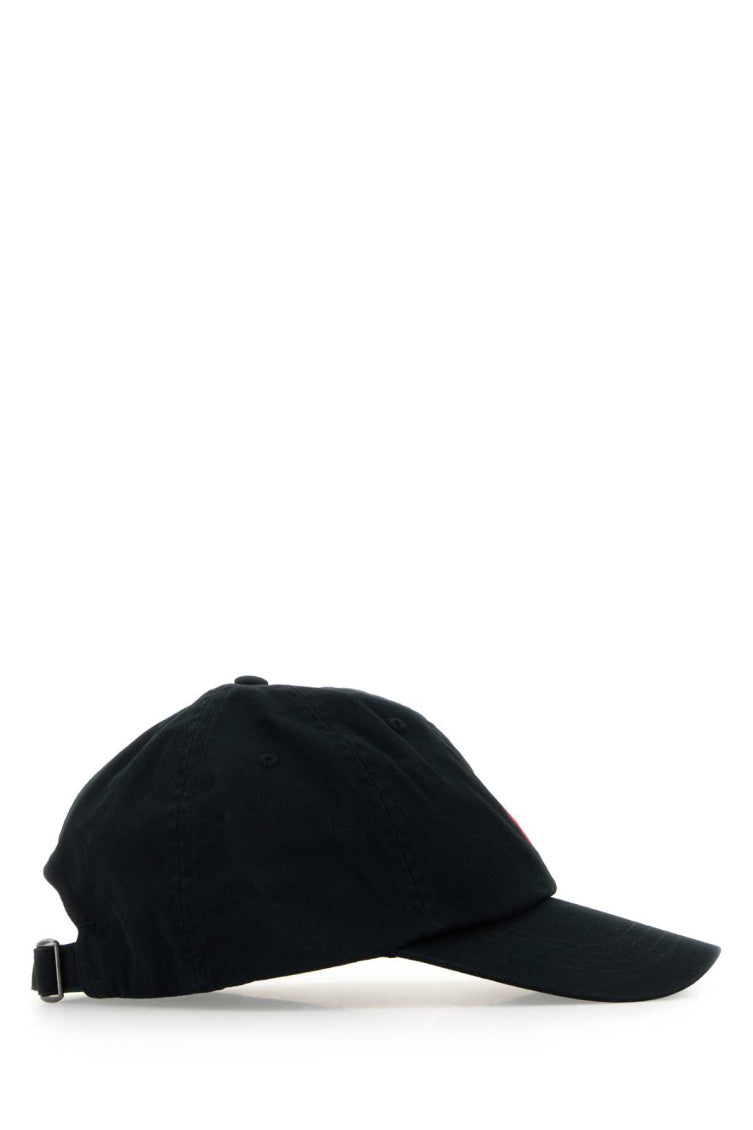 Black Logo Baseball Cap 2