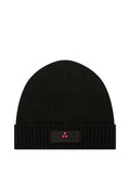 Black Logo Beanie Cap 1