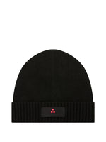 Black Logo Beanie Cap 1