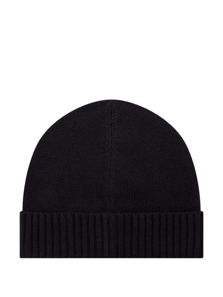 Navy Blue Logo Beanie Cap 2