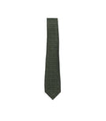 Olive Geometric Pattern Tie 1