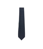 Blue Geometric Pattern Tie 1