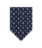 Blue Graphic Pattern Tie 1