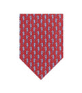 Red Printed Tie 1