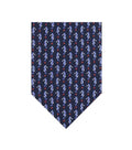 Blue Printed Tie 1