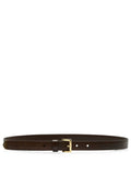 Dark Brown Solid Belt 1