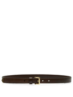 Dark Brown Solid Belt 1