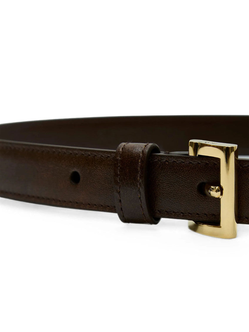 Dark Brown Solid Belt 3