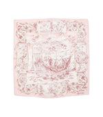Pink Printed Scarf 1