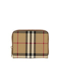 Multicolor Check Zip Wallet 1