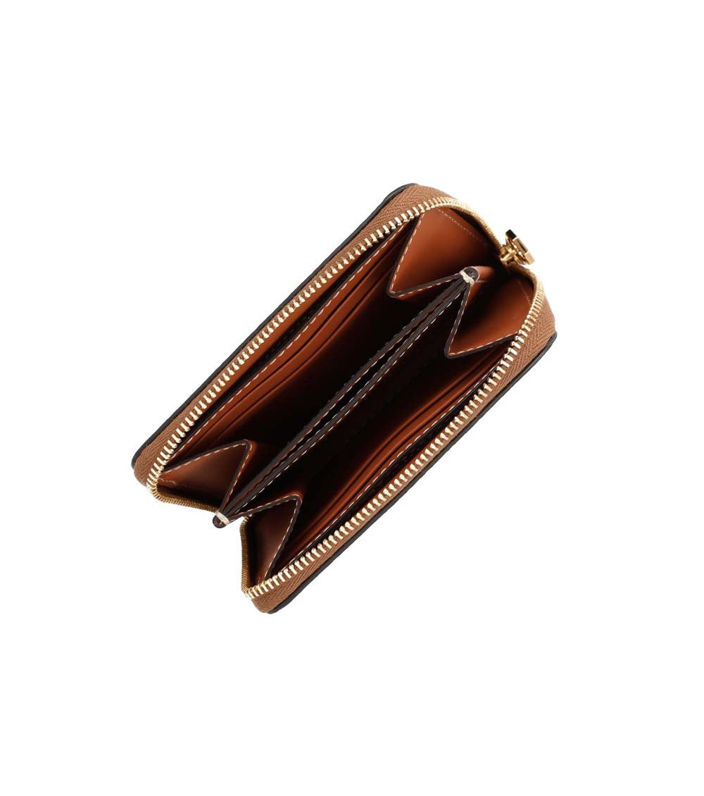 Multicolor Check Zip Wallet 4