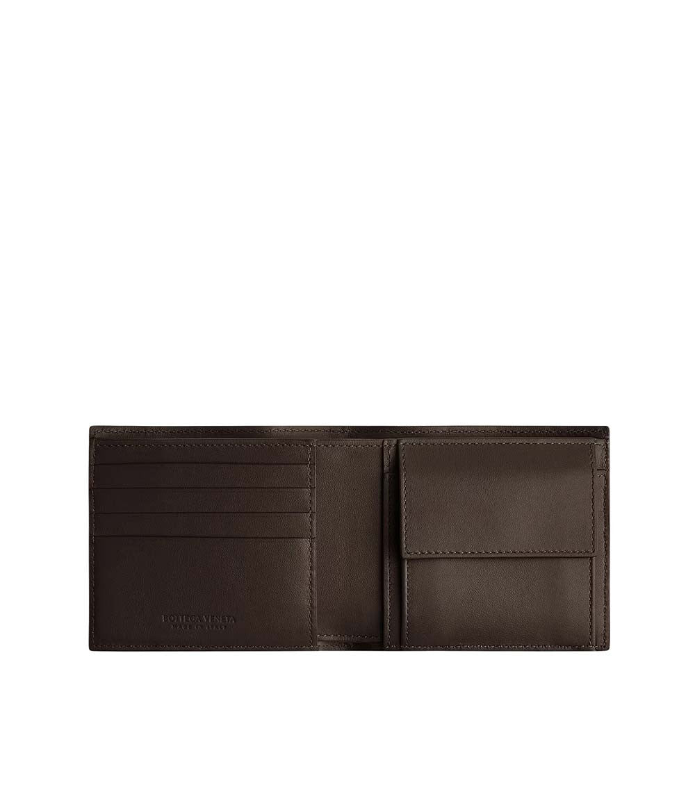 Brown Intrecciato Wallet 2