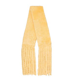 Yellow Fringed Scarf 1
