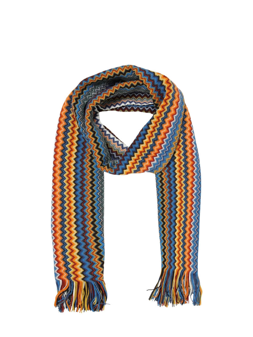 Multicolor Chevron Scarf 1