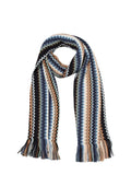 Multicolor Signature Chevron Scarf 1