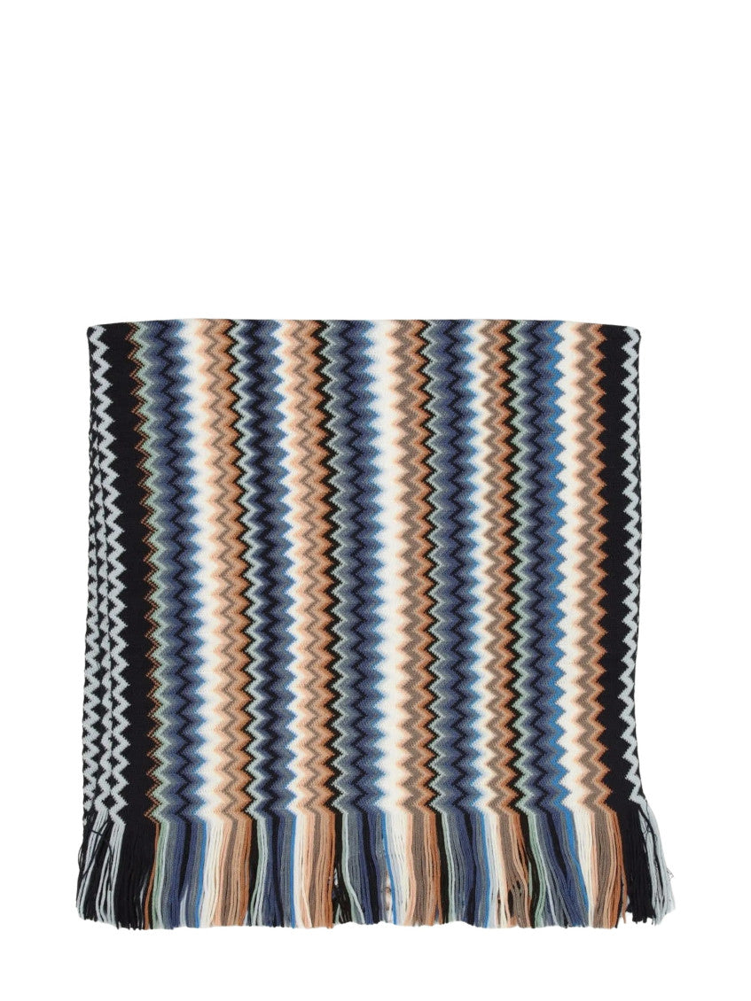 Multicolor Signature Chevron Scarf 2