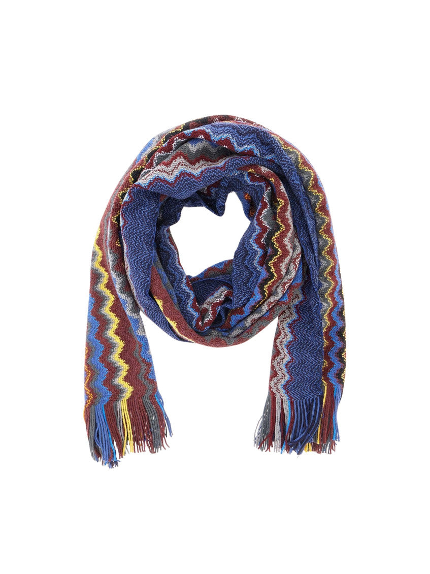 Multicolor Chevron Scarf 2