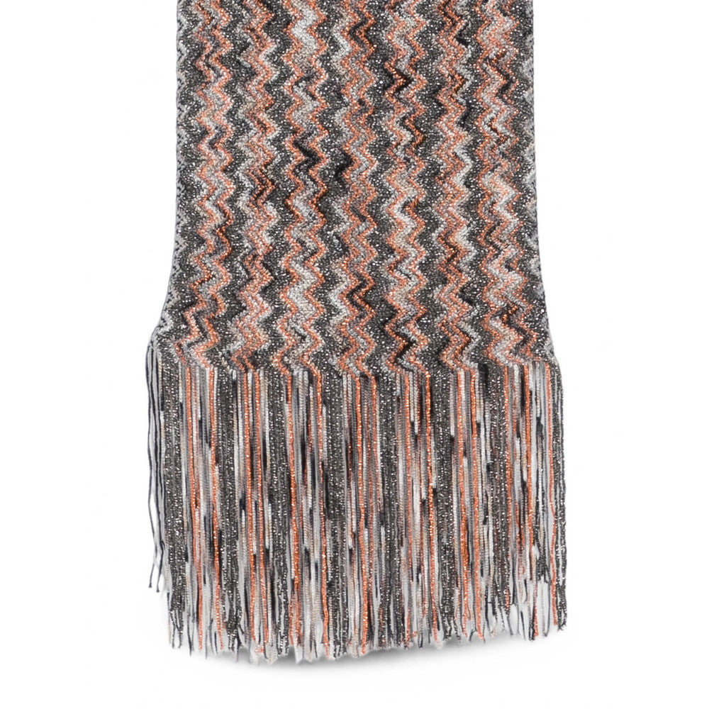 Multicolor Chevron  Scarf 1