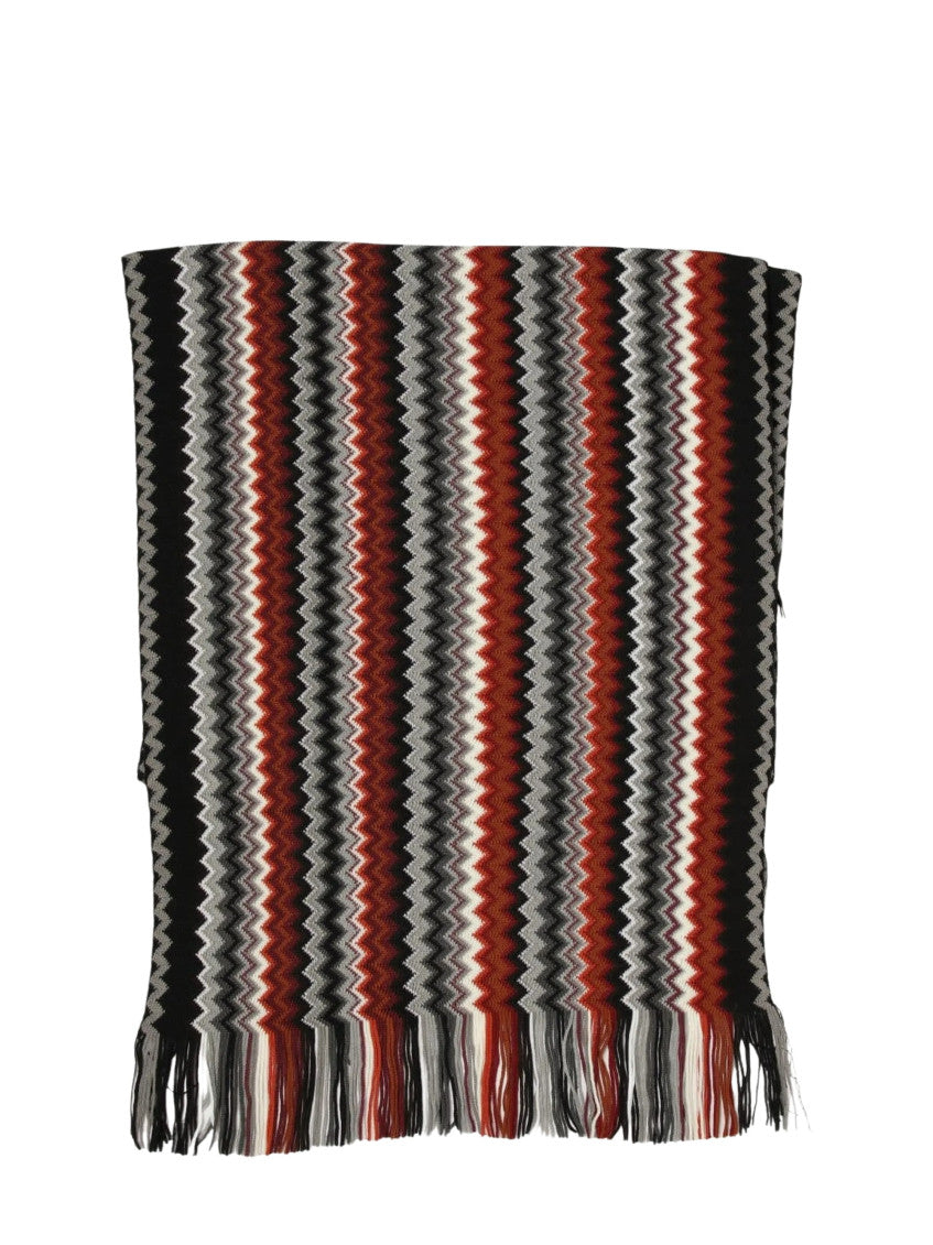 Multicolor Signature Chevron Scarf 2