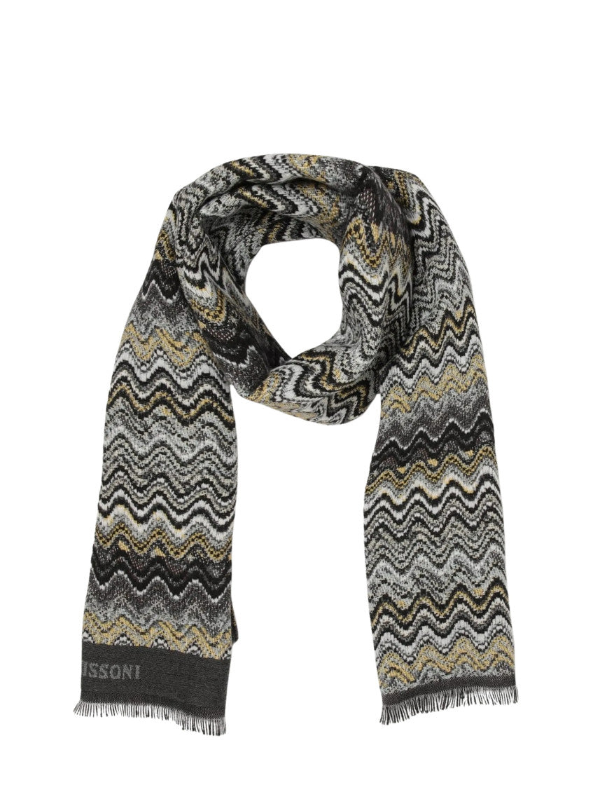 Multicolor Chevron Scarf 1