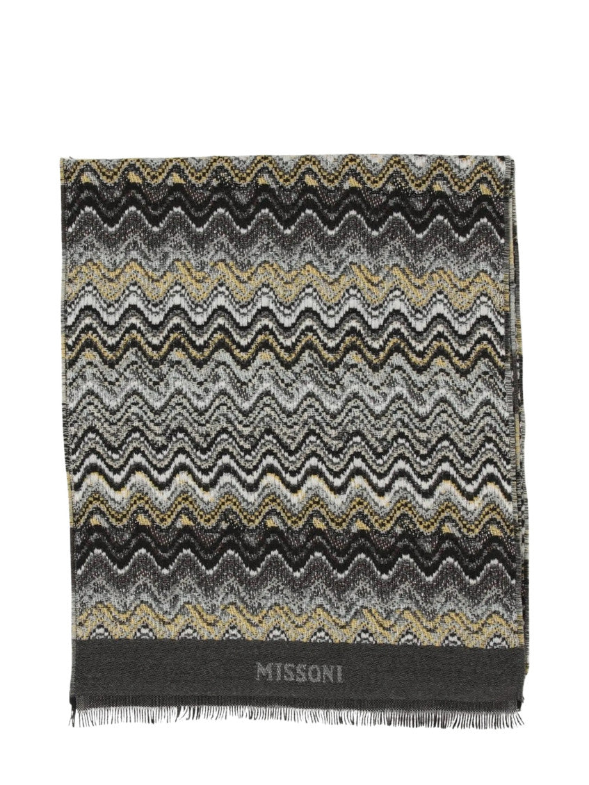 Multicolor Chevron Scarf 2