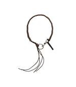 Brown Ladon Braided Key Holder 1