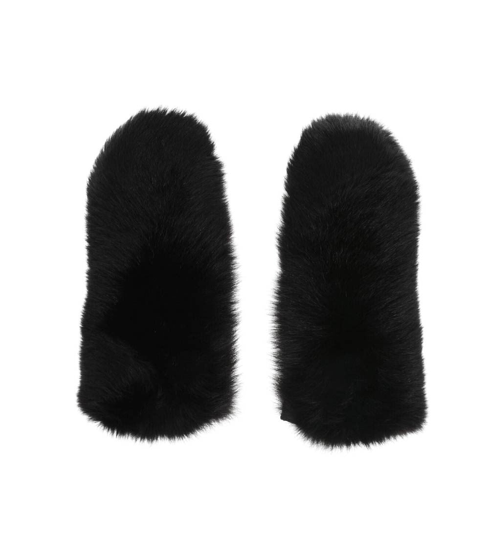 Black Mitten Gloves 1