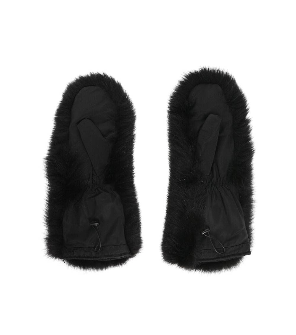 Black Mitten Gloves 2