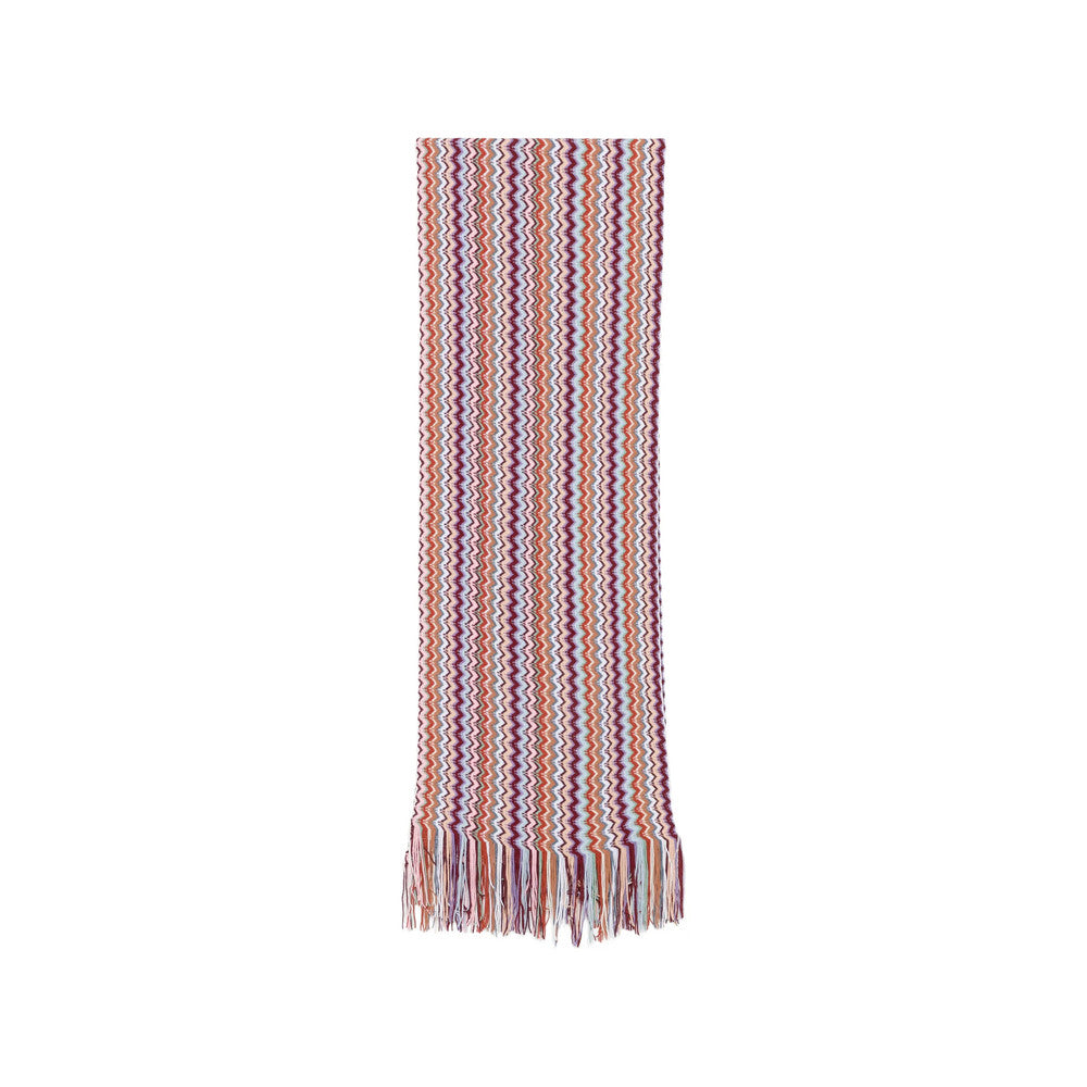 Multicolor Chevron Pattern Scarf 2