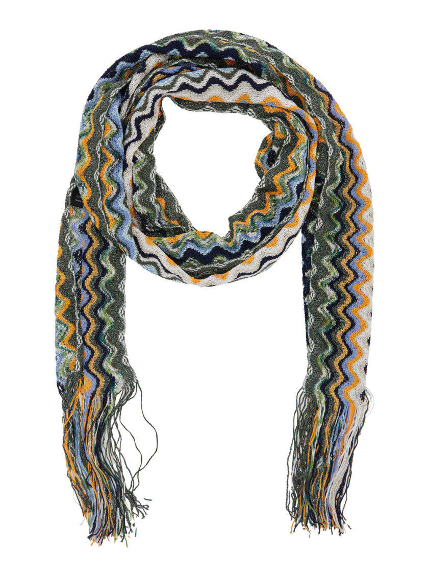 Multicolor  Chevron Scarf 2