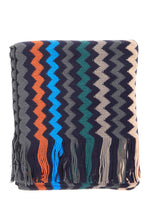 Multicolor Chevron Pattern Scarf 1